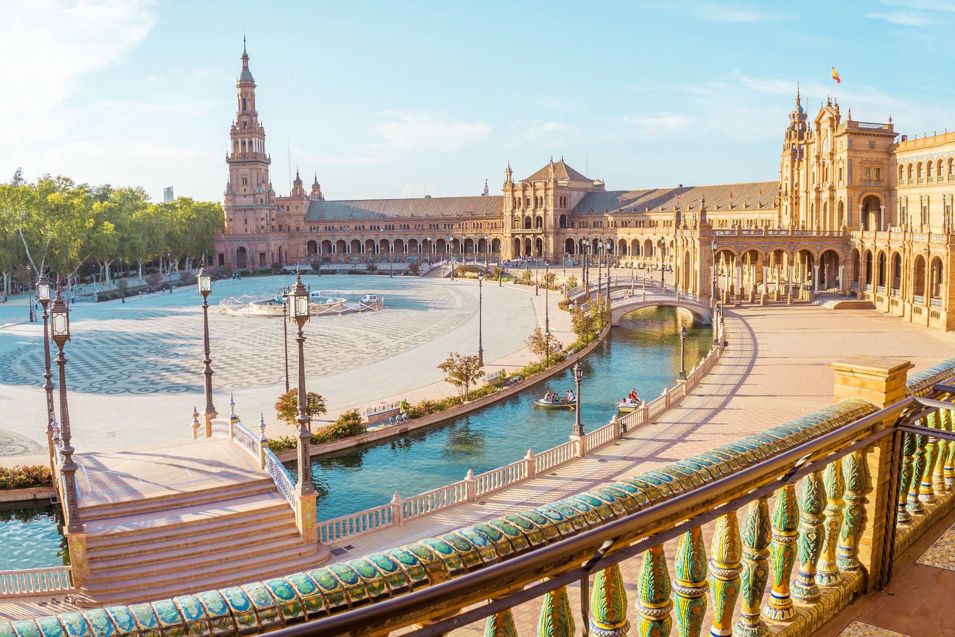 Испанская севилья. Plaza de Espana Севилья. Площадь Испании, Севилья, Испания. Испания, Андалусия, Севилья, площадь Испании. Севильская площадь Испании.